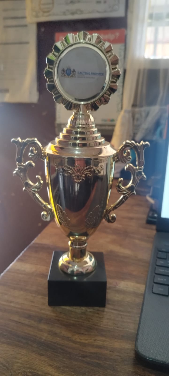 A Gauteng Province trophy awarded to Matla Pre School